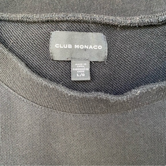 French Connection Quilted Sleeve Sweatshirt - Picture 11 of 13